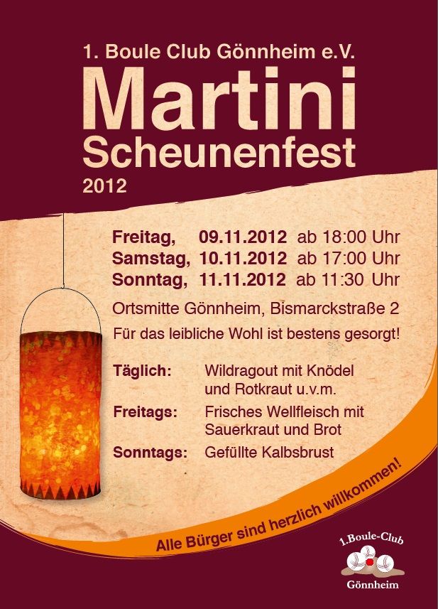 Martini Scheunenfest 2012